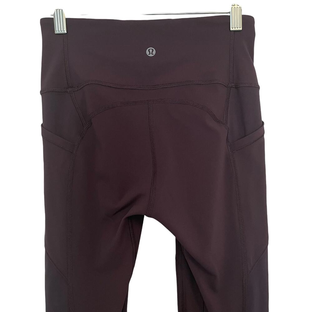 Lululemon All The Right Places Pant II 28"
Black Currant Leggings Pocket Size 4 - Picture 12 of 16